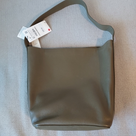 ZARA Leather Bucket Bag - Picture 8 of 9
